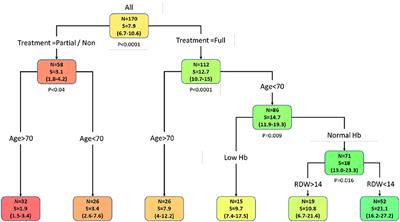 Hemoglobin Levels and Red Blood Cells Distribution Width Highlights Glioblastoma Patients Subgroup With Improved Median Overall Survival